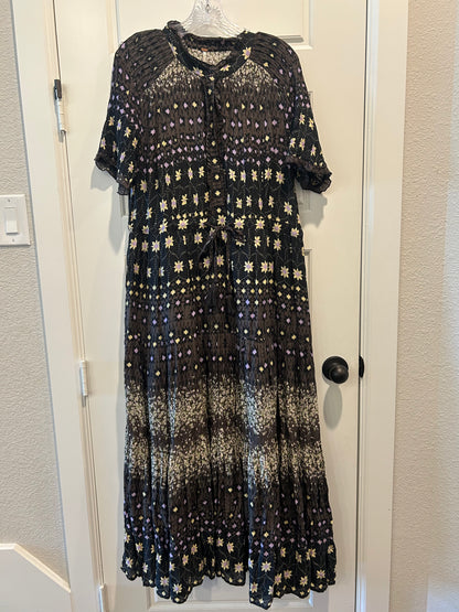 Free People Rare Feelings Maxi Dress size Large