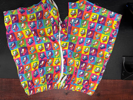 Buc-ee’s Colorful Swim Trunks-L