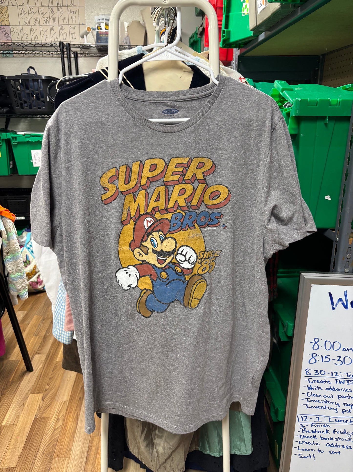 Super Mario Bros Graphic Tee-2XL