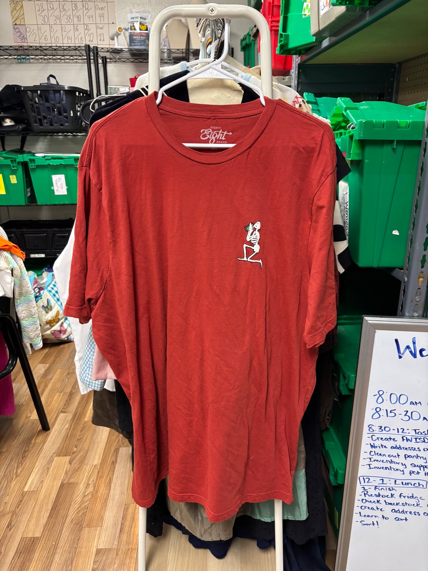 LA Skeleton Graphic Tee-3XL