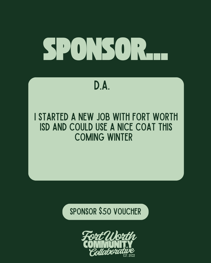 Sponsor A Voucher