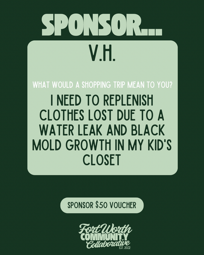 Sponsor A Voucher