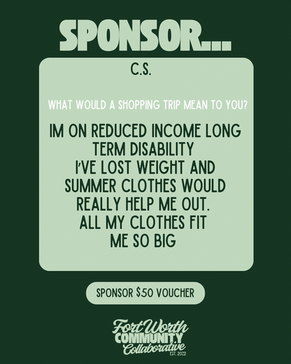 Sponsor A Voucher