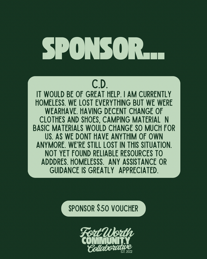 Sponsor A Voucher