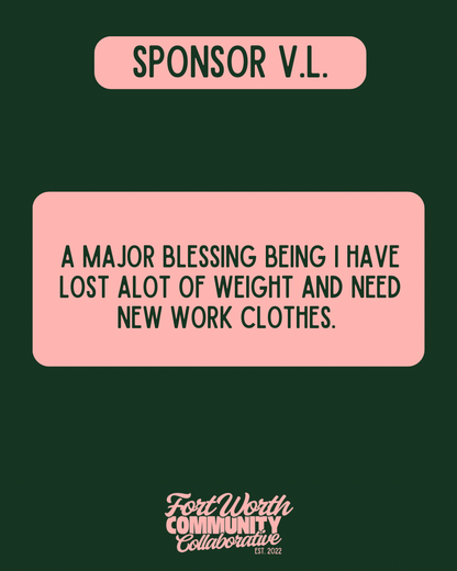 Sponsor A Voucher
