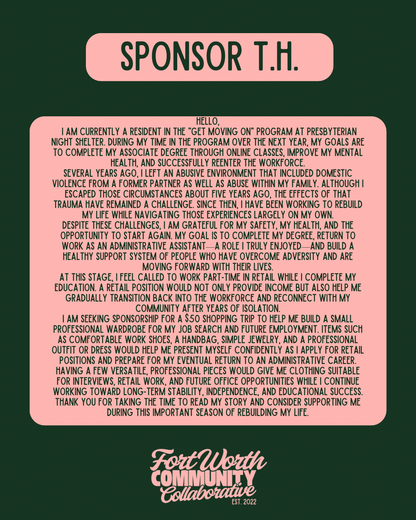 Sponsor A Voucher