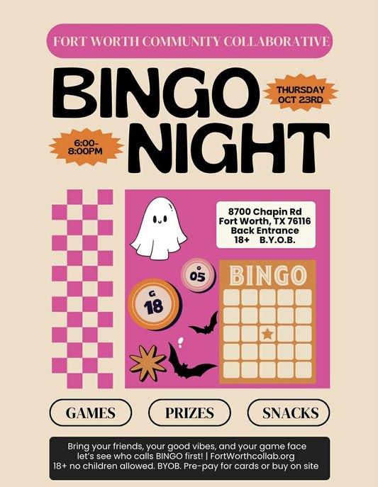 BINGO NIGHT- 10/23