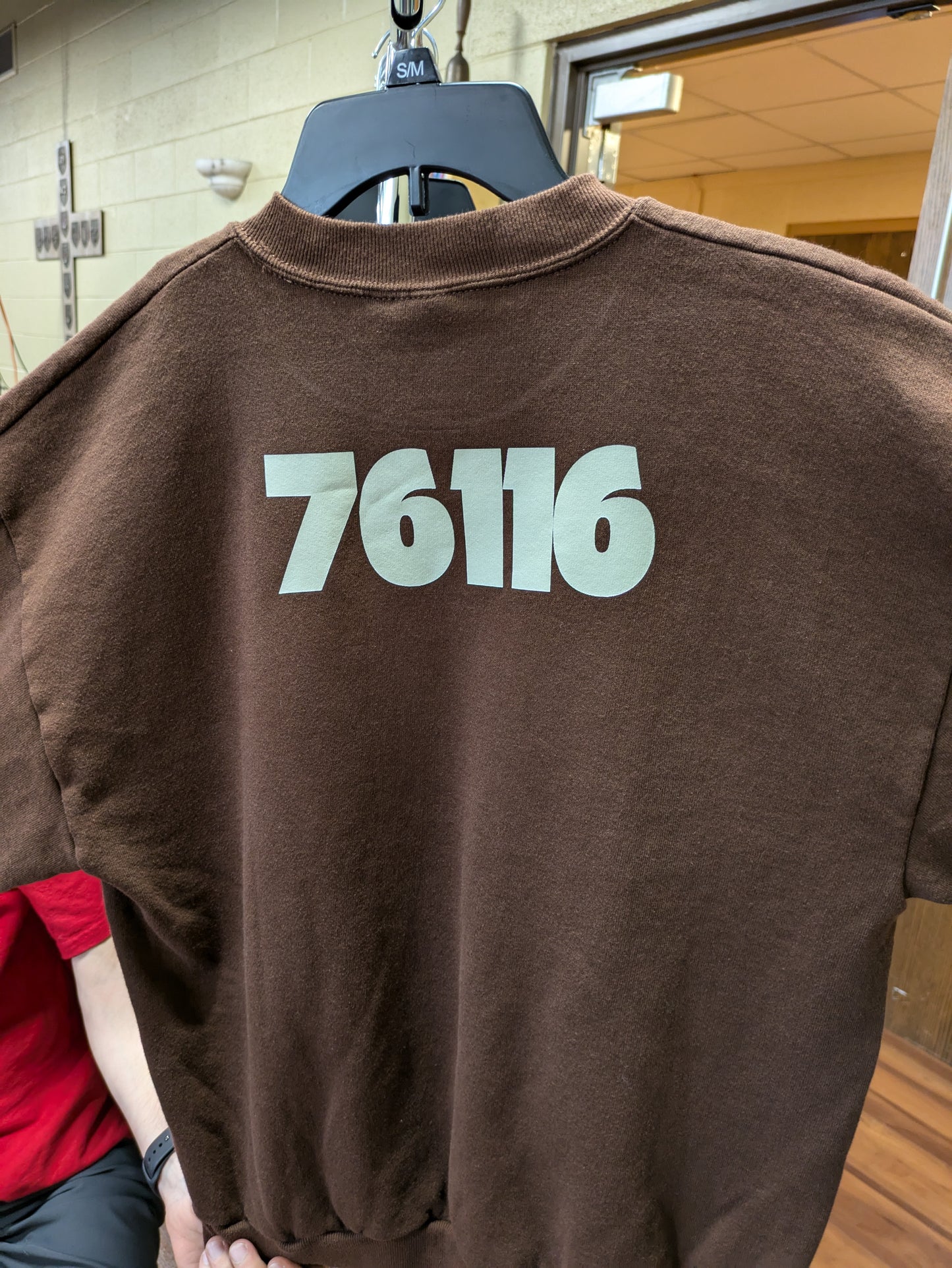 FWCC MERCH: Men's Brown Sweatshirt Large