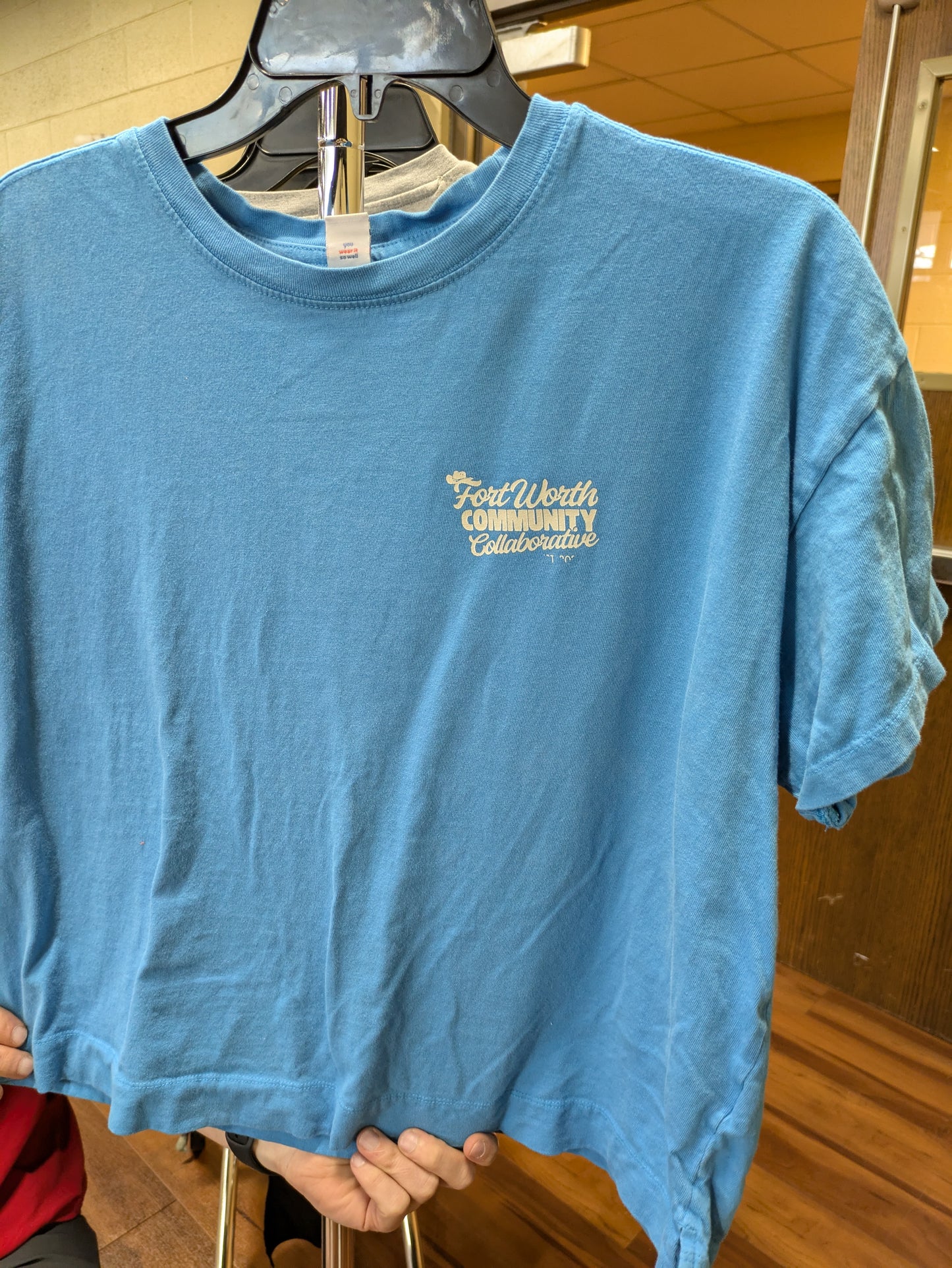 FWCC MERCH: Women's Blue Large