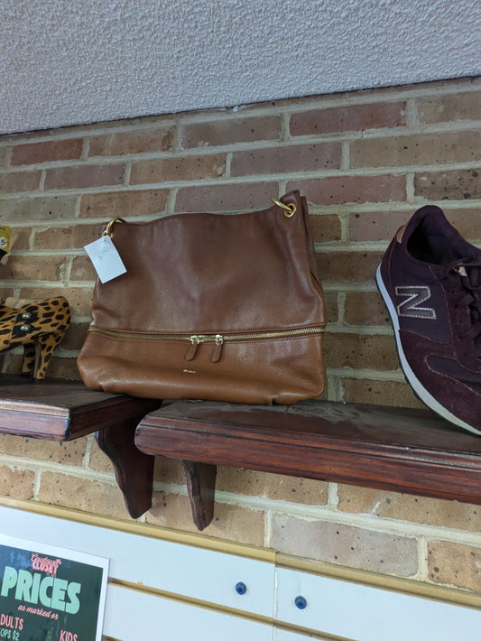 Ralph Lauren brown leather purse