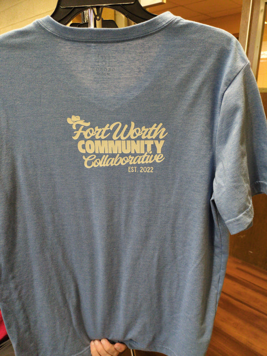 FWCC MERCH: Blue Men's Medium