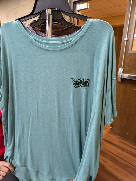 FWCC MERCH: Women's Teal 2x