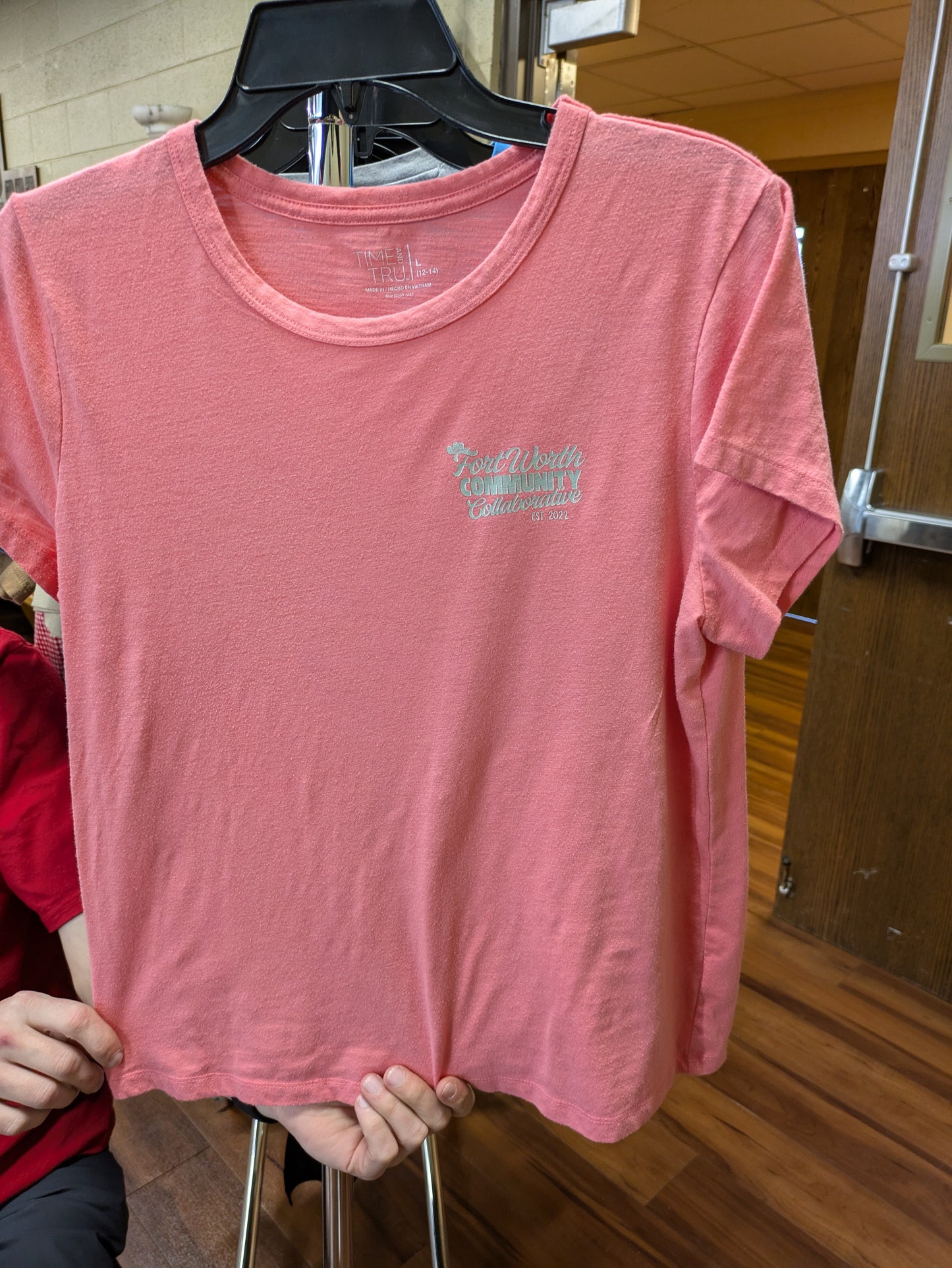 FWCC MERCH: Women's Coral Large