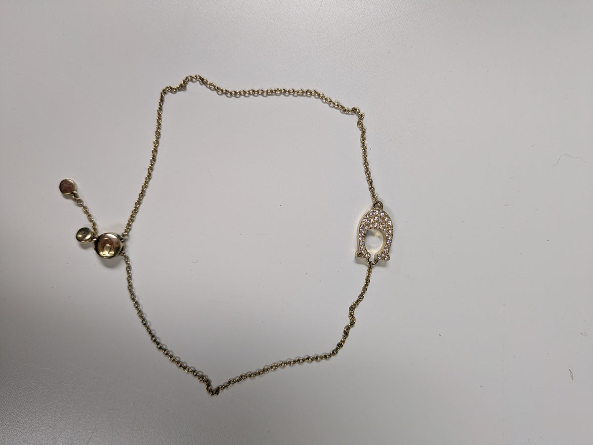 Coach signature Pavè slider bracelet