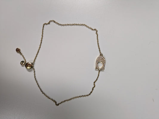 Coach signature Pavè slider bracelet