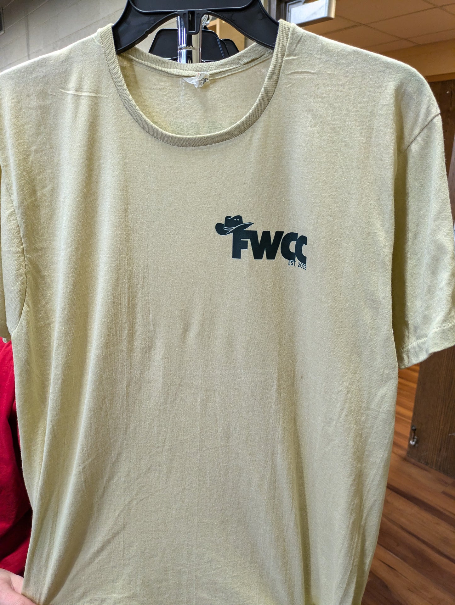 FWCC MERCH: Men's Tan Large