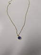 Hey Harper eternal birthstone necklace in sapphire