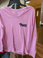 FWCC MERCH: Women's Pink long sleeve XL