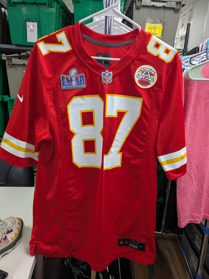Super Bowl Kansas City Chiefs Nike Jersey #87 Kelce