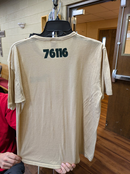 FWCC MERCH: Men's Tan Large