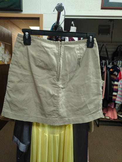Khaki Mini Skort Sz 2