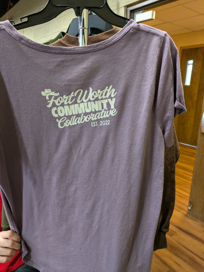 FWCC MERCH: Women's Purple XL