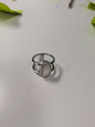 Kendra Scott double band ring in ivory- mother of pearl